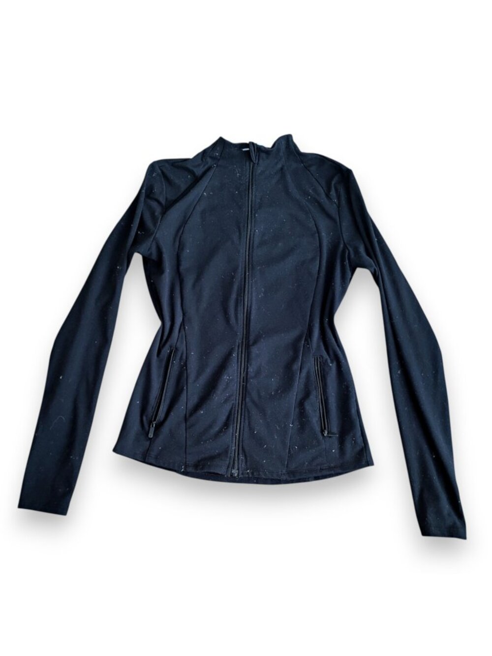 RBX Black Women Athletic Training Athleisure Zip Up Track Jersey (S)